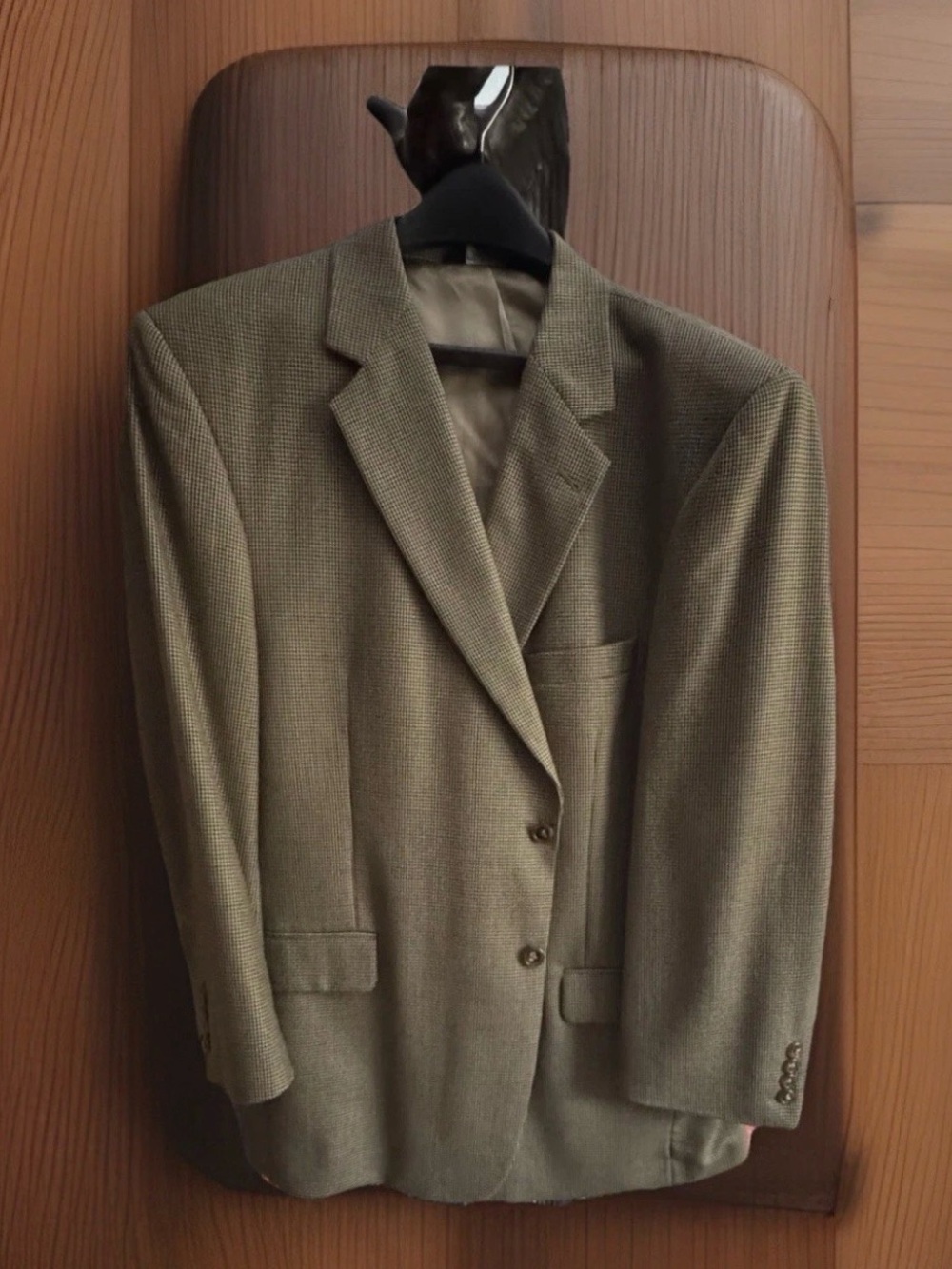 Jos. A. Bank Signature Collection “Gordon” Houndstooth Wool Blazer - Size 46R